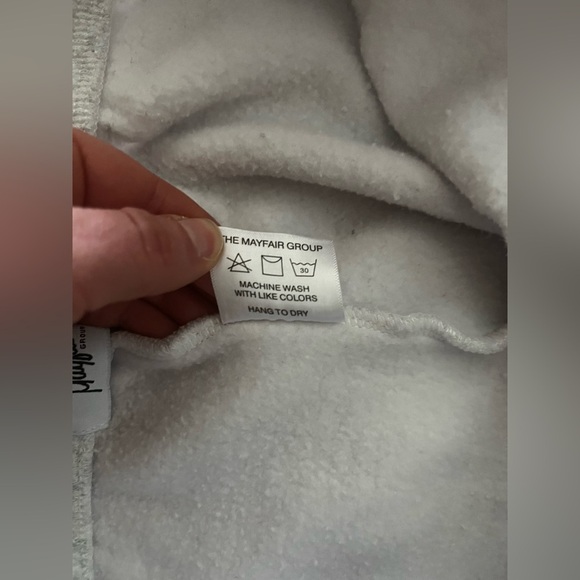 The Mayfair Group Women’s Empathy Always Sweatpants in Heather Grey -Size L/XL - Picture 5 of 6